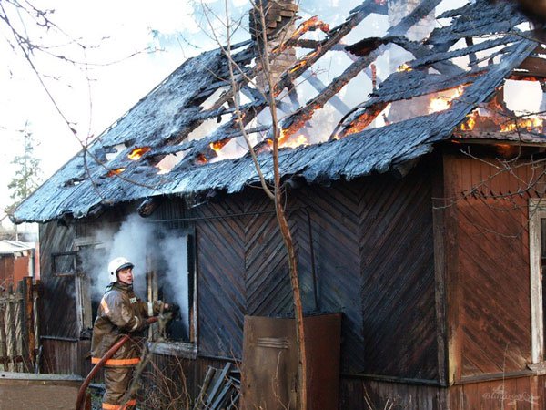 В Нижегородской области произошли крупные пожары
