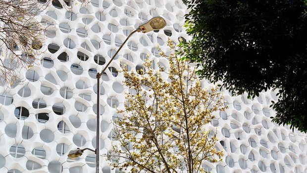 Инновации: фасад дома для защиты от загрязненного воздуха